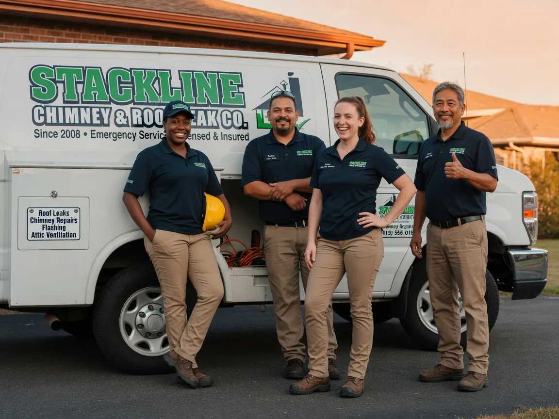 Chimney flashing repair company in Saxon, WI